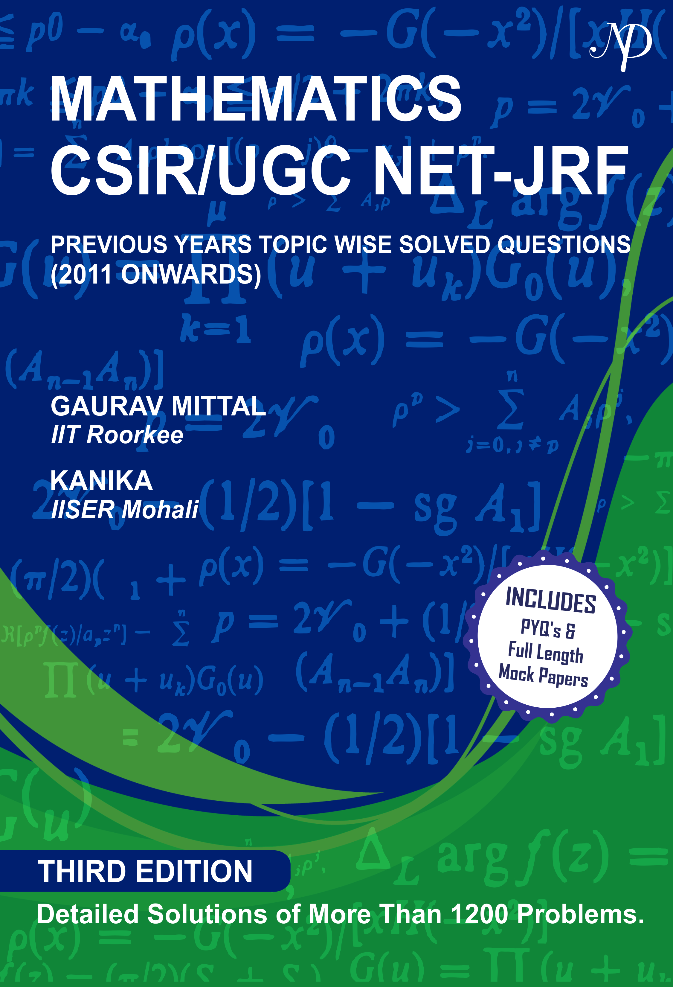 Mathematics CSIR/UGC NET-JRF Previous Years Topic Wise Solved Questions
